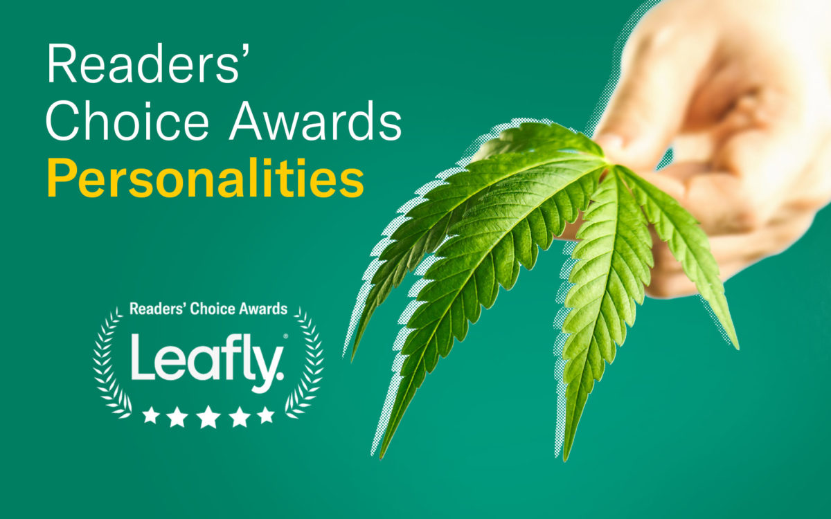 Leafly canada readers choice favourite cannabis personalities